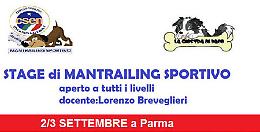 Stage di Mantrailing Sportivo Csen