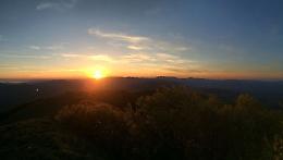 Cena al tramonto sul Monte Gottero