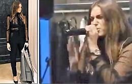 Gaia Gozzi cantante e modella per Just Cavalli