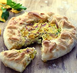LA RICETTA
Tortino di zucca, taleggio e prosciutto
