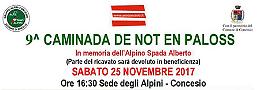 9^ "Caminada de not en paloss"