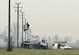 Rubati 1,2 chilometri di cavi elettrici, black out di otto ore