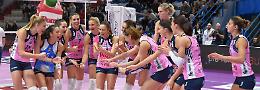 Pomi' ritorno al successo, Scandicci battuto 3-1 