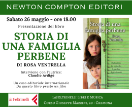 Presentazione di 'Storia di una famiglia perbene'