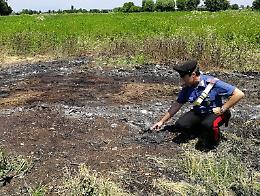 Abbandono di rifiuti e incendio, denunciata 50enne