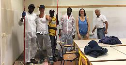  Genitori e profughi imbianchini alla Campi