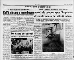 Accolta la proposta per l’impianto di smaltimento dei rifiuti urbani