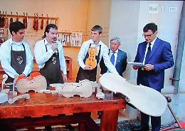 La scuola di liuteria  ospite del presidente Mattarella