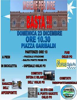L'Oglio Po dice basta, comitati e gruppi riuniti in alleanza