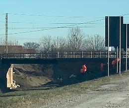 Linea Cremona-Fidenza, ponte messo in sicurezza