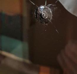 Spara ai gatti, proiettile colpisce la finestra