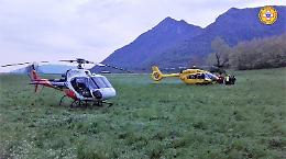 FOTO Disperso in montagna, le immagini della zona e del soccorso alpino