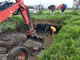 Roggia Alchina, recuperate quattro tonnellate di rifiuti