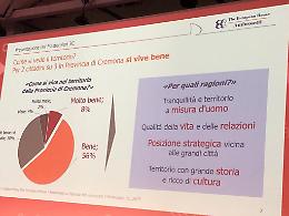 Masterplan 3C: "Per due cremonesi su tre in provincia di Cremona si vive bene"