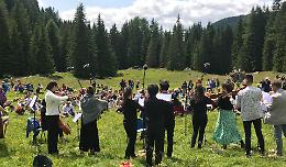 Paneveggio, dopo la devastazione nella foresta le voci dei violini