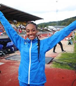 Atletica, Larissa come mamma Fiona May: oro nel lungo agli europei under 20