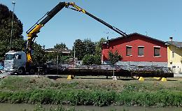 Borgo Serio, nuovo ponte sul canale