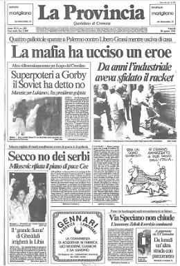 Libero Grassi. La mafia ha ucciso un eroe 