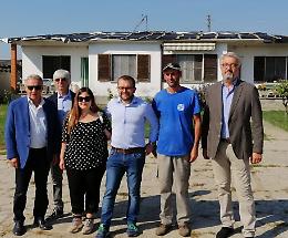 Danni causati dal maltempo, Rolfi visita il Cremasco