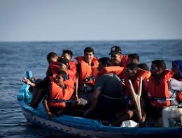 Migranti in calo del 40 per cento