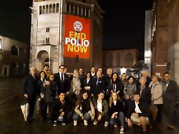 Battistero, End Polio Now: la luce per sconfiggere la malattia