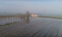 VIDEO Piena del Po, in volo tra Cremona e Stagno Lombardo