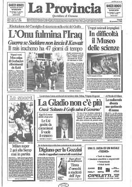 Ultimo avviso dell'Onu per Saddam Hussein