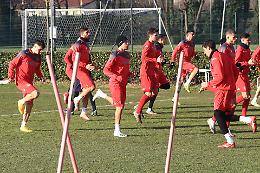 Cremonese, Gaetano si allena con i nuovi compagni