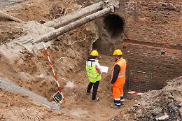 In via Spalato riemergono le mura spagnole