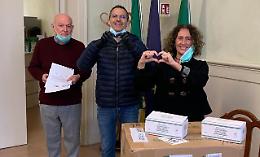 Coronavirus, mascherine alla Benefattori
