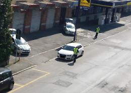 Coronavirus, in via Massarotti controlli della Polizia locale