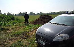 Bomba da fucile rinvenuta lungo il Serio