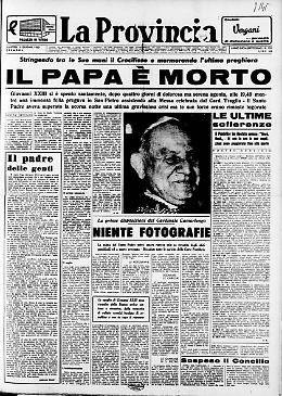 Il Papa è morto