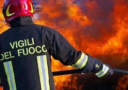 Incendio in un cascinale dell'Oltrepò Pavese