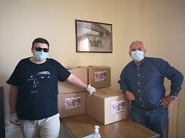 La consegna dei Dpi per i medici di base