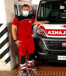 Il motonauta Alex Cremona volontario dopo lo schianto