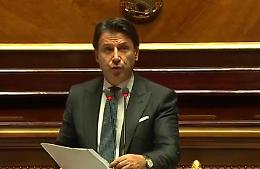 VIDEO Il premier Conte in diretta dal Senato