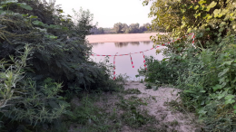 Le ricerche dell'auto finita nel Po ieri notte