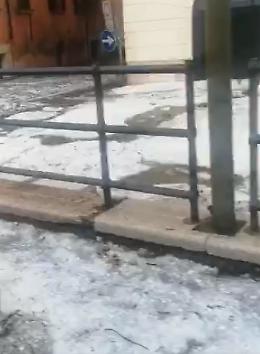 VIDEO Forte grandinata e allagamenti a Verona