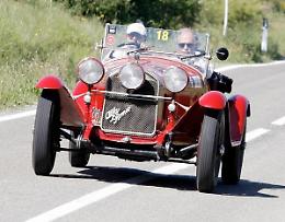 Il fascino della Mille Miglia alla conquista di Pandino