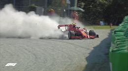  F1, Monza: incidente per Leclerc, pilota illeso