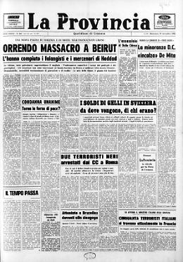 Orrendo massacro a Beirut
