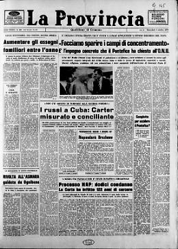 «Facciamo sparire i campi di concentramento»