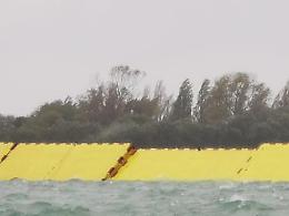 Mose: dighe chiuse, in Laguna marea non cresce