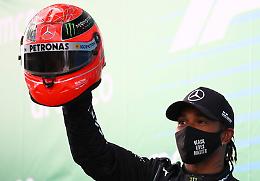 F1, Hamilton eguaglia il record Schumacher: 91/a vittoria