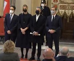 Covid: a Milano Ferragnez ricevono Ambrogino d'oro da Sala