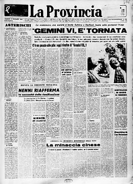 “Gemini VI” è tornata