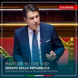 DIRETTA Crisi di Governo, dalle 9.30 il premier Conte in aula