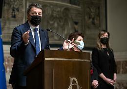 Renzi: 'Conte? I nomi dopo, serve un programma scritto'