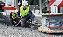 In 13.000 case arriva la fibra. Lavori per 4 milioni di euro